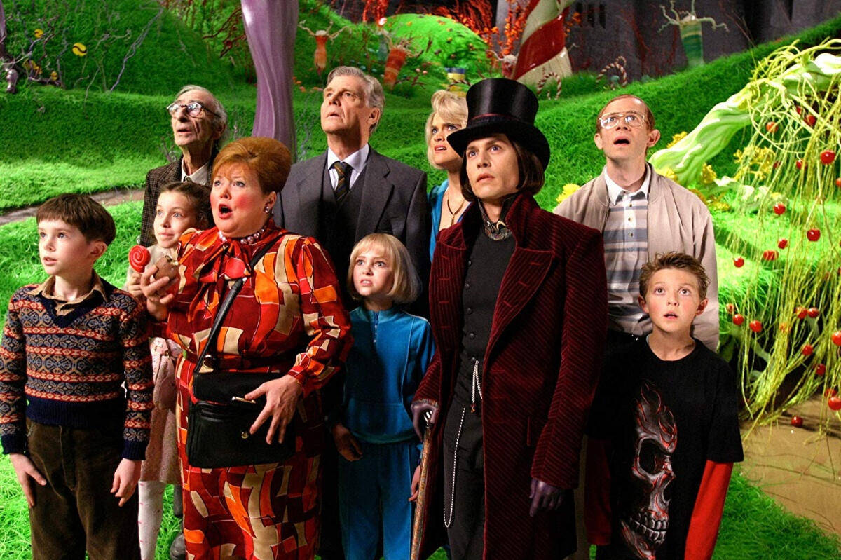 Buitenbios im Schnee / Charlie and the Chocolate Factory (6+)