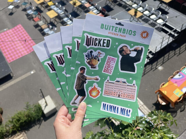 BUITENBIOS STICKERPACK